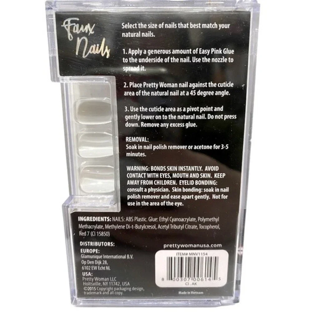 Pretty Woman Faux Nails - MNV1154